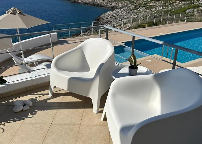 What A View Villa - Panoramic Sea View, Stunning Sunsets & Pool * ハニア